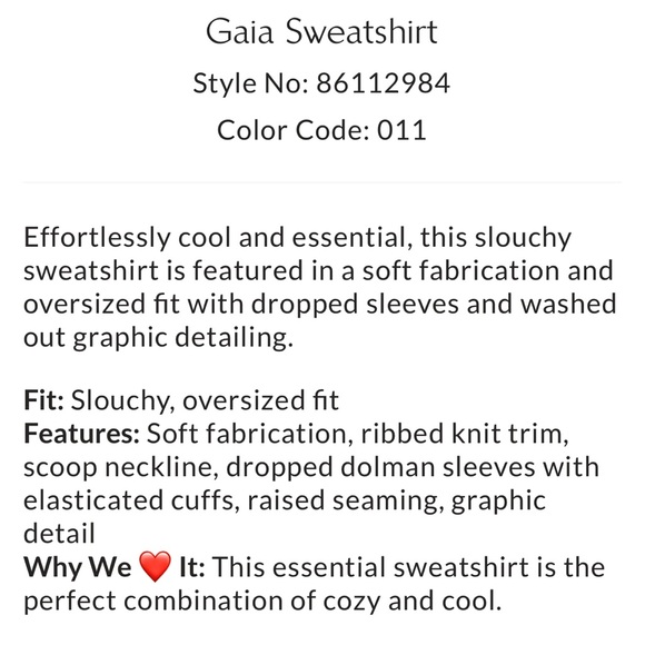 Free People Gaia Floral Sweatshirt - Picture 5 of 11